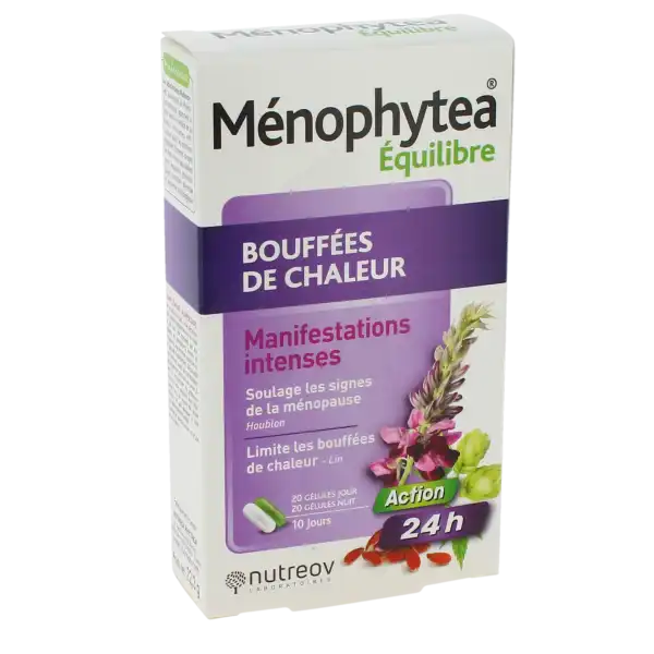 Nutreov Ménophytea Bouffées De Chaleur Gélules B/40