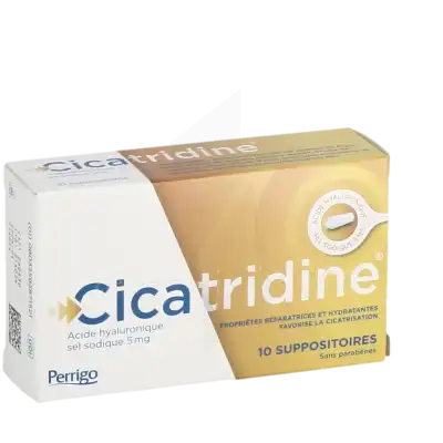 Cicatridine Suppositoires Acide Hyaluronique B/10 à SAINT-JEAN-D-ILLAC
