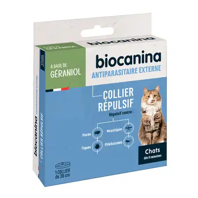 Biocanina Collier Répulsif Chat Bio