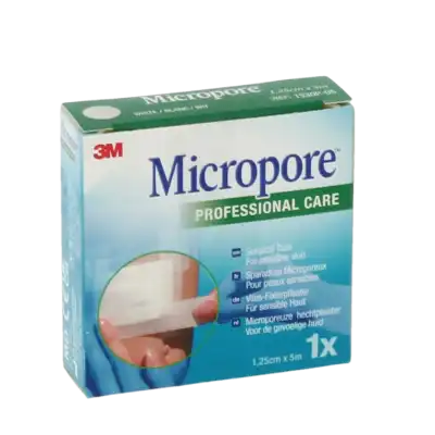 Micropore Sparadrap Microporeux 1,25cmx5m Rouleau à  Perpignan