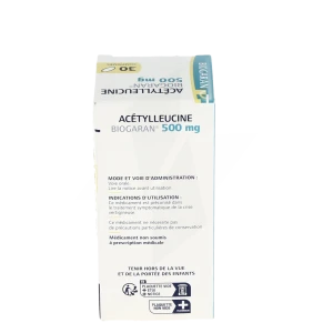 Acetylleucine Biogaran 500 Mg, Comprimé