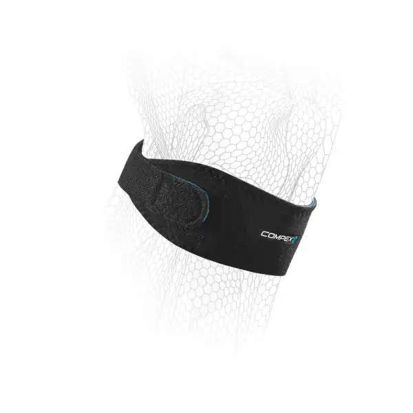 Compex Activ' Patella Strap Genouillères De Contention Sportive Et Sangle Infra-patellaire S/m