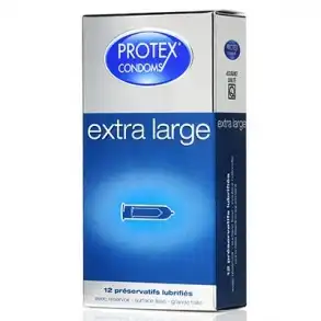 Protex Extra Large Préservatif Avec Réservoir B/12 à Clermont-Ferrand