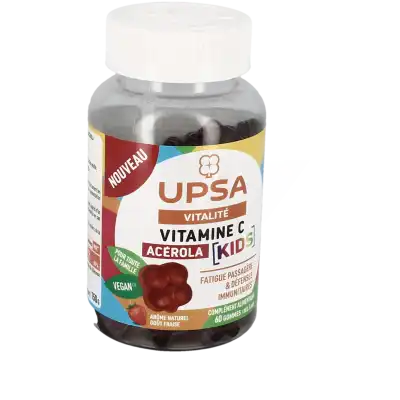 Upsa Vitamine C Gommes à Mâcher Kids Pot/60 à Mûrs-Erigné