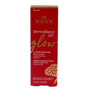 Nuxe Merveillance Lift Glow Crème Eclat Effet Liftant Tube De 50 Ml