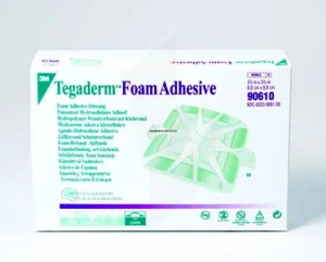 Tegaderm Foam Adhesive, Carré, 14,30 Cm X 14,30 Cm , Bt 10