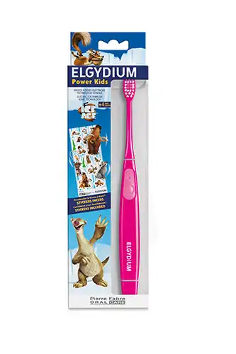 Elgydium Brosse à Dents électrique Age De Glace Power Kids (+ éco Taxe 0,02 €)