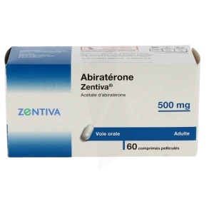 Abiraterone Zentiva 500 Mg, Comprimé Pelliculé