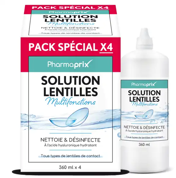 Solution lentilles multifonctions x4