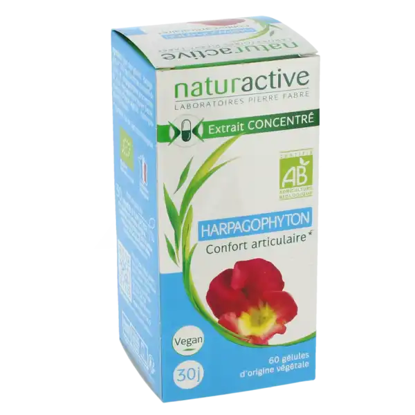 Naturactive Phytotherapie Harpagophyton Bio GÉl Pilulier/60