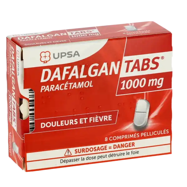 Dafalgantabs 1000 Mg, Comprimé Pelliculé