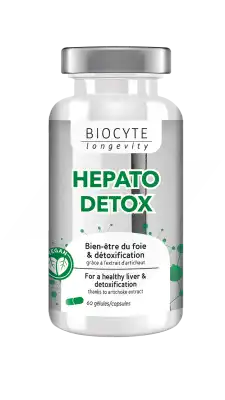 Biocyte Hepato Détox Gélules B/60 à  NICE