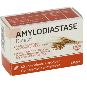 Amylodiastasedigest Cpr à Croquer Framboise Mandarine B/40