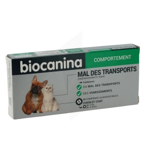 Mal Des Transports Biocanina 50 Mg Comprimes Pour Chiens Et Chats, Comprimé