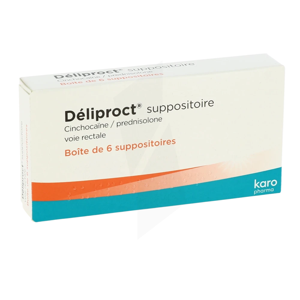 Deliproct, Suppositoire