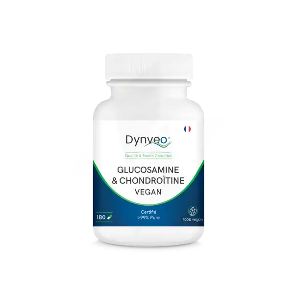 Dynveo Glucosamine & Chondroïtine Vegan 180 Gélules