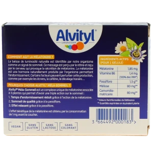 Alvityl Méla-sommeil Gélules Boîte De 30
