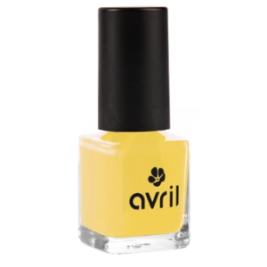 Avril Vernis à Ongles Jaune Curry 7ml