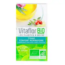 Vitaflor Bio Tisane Confort Respiratoire 18 Sachets à Libourne