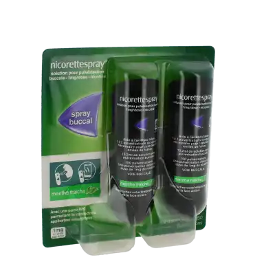 NICORETTESPRAY 1 mg/dose, solution pour pulvérisation buccale