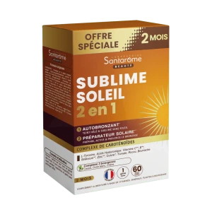 Santarome Gélules Sublime Soleil 2 En 1 B/60