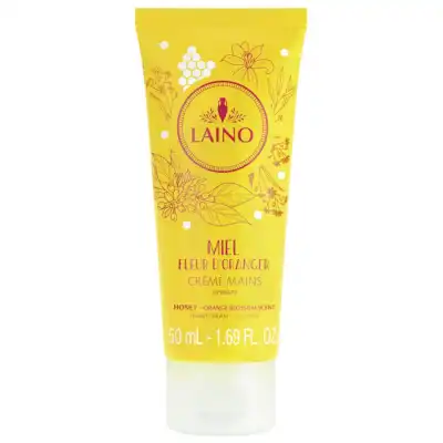 Laino Crème Mains Miel Senteur Fleur D'oranger T/50ml à LEVIGNAC