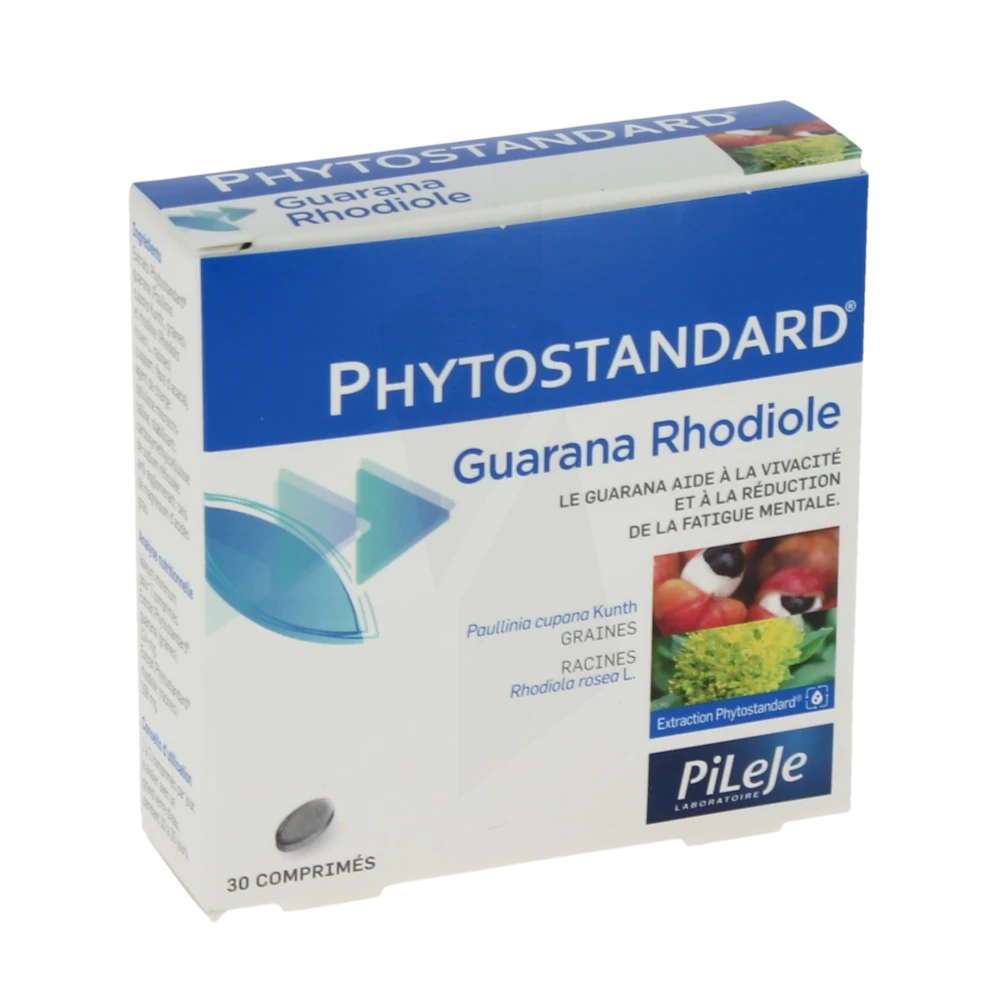 Pileje Phytostandard - Guarana / Rhodiole 30 Comprimés