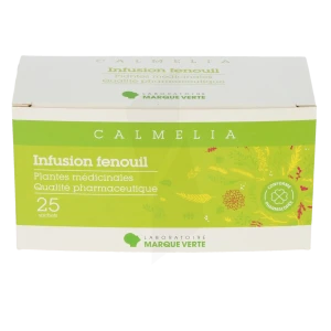 Calmelia Fenouil Tisane 25 Sachets