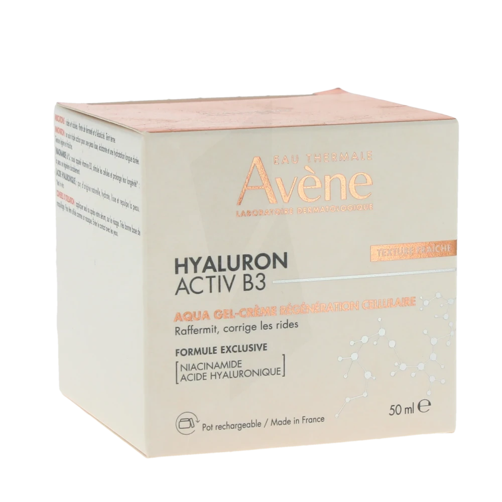 Avène Eau Thermale Hyaluron Activ B3 Aqua Gel Crème Pot De 50 Ml