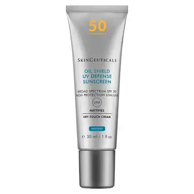 Skinceuticals Oil Shield Uv Defense Crème De Photoprotection Quotidienne Matifiante Spf50 Tube/30ml à VALENCE