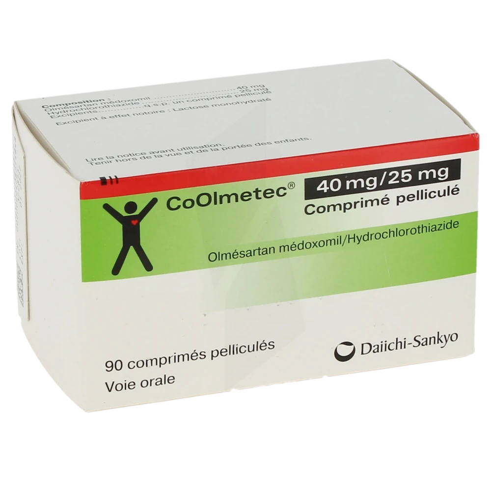 Coolmetec 40 Mg/25 Mg, Comprimé Pelliculé