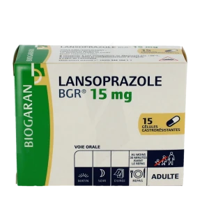 Lansoprazole Bgr 15 Mg, Gélule Gastro-résistante