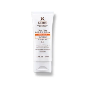 Kiehl’s Ultra Light Daily Uv Defense Spf50 Pa++++ Fluide Solaire Visage Spf50 Et Anti-pollution T/60ml