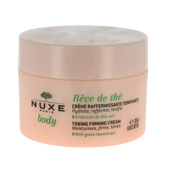 Nuxe Body Rêve De Thé Crème Raffermissante Tonifiante Pot De 200 Ml