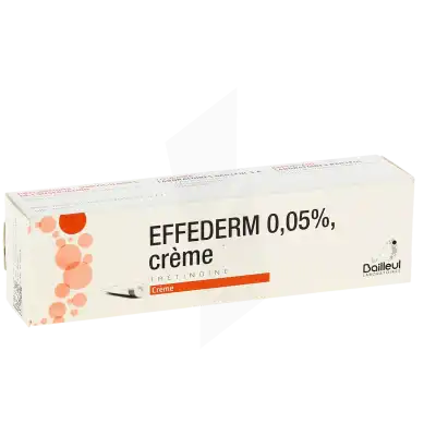 Effederm 0,05 %, Crème à Bordeaux