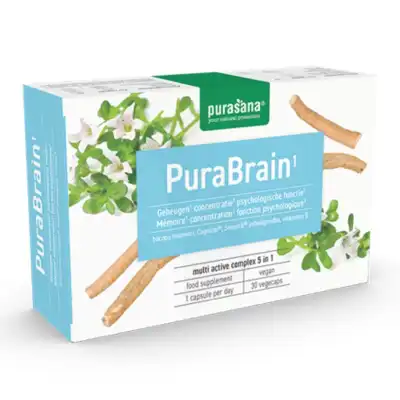 Purasana Purabrain Capsules B/30 à Mérignac