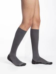 Sigvaris Active Loisirs Chaussette Classe 2 Homme Gris Anthracite Normal Xl