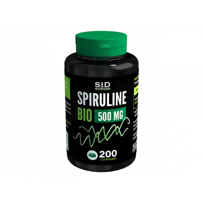 Sid Nutrition Spiruline Bio 500 Mg Comprimés B/200 à Savenay