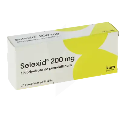 Selexid 200 Mg, Comprimé Pelliculé à CHAMPAGNOLE