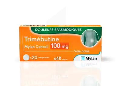 TRIMEBUTINE MYLAN CONSEIL 100 mg, comprimé
