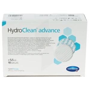 Hydroclean® Advance Pansement Irrigo-absorbant Diamètre 5,5 Cm