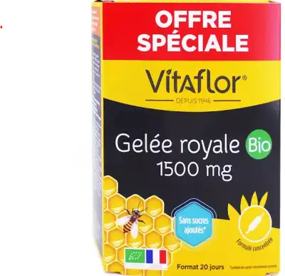 Vitaflor Gelée Royale 1500 Mg Bio 20x10ml à Le Plessis-Bouchard