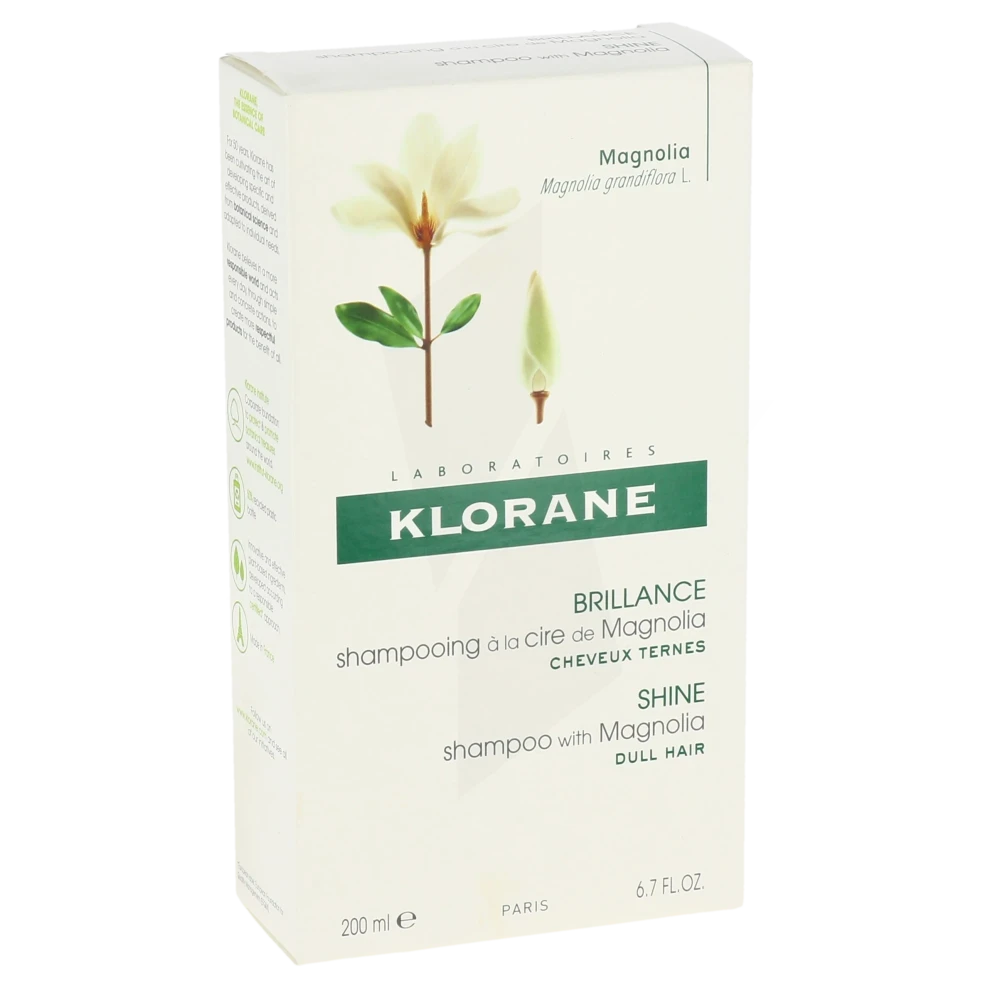Klorane Capillaire Shampooing Cire De Magnolia Fl /200ml