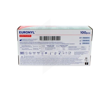 Euronyl Gant Vinyl Non Poudré T6/7 B/100