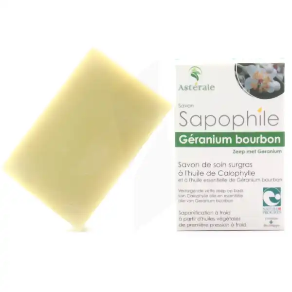 Savon Sapophile Au Géranium Bourbon 100g