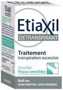 Acheter Etiaxil Aisselles Détranspirant peau sensibles Roll-on/15ml à VITRE