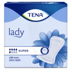 Tena Lady Protection Anatomique Adhésive Super Sachet De 30 à Poitiers