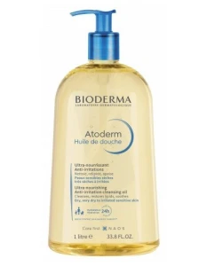 Bioderma Atoderm Huile De Douche Peaux Très Sèche Sujette à L’eczéma Atopique 1l