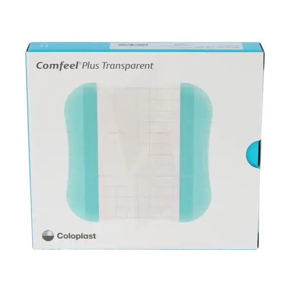 Comfeel Plus Transparent Plaque 13x13cm B/10