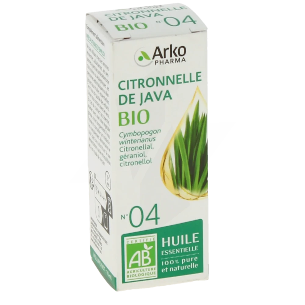 Arkopharma Huile Essentielle Bio N°4 Citronnelle De Java Fl/10ml